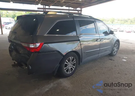 2012 Honda Odyssey Ex-L from USA, damaged, VIN 5FNRL5H67CB016934